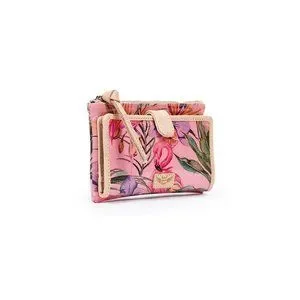 NWT New Consuela Brynn Flamingo Slim Wallet
